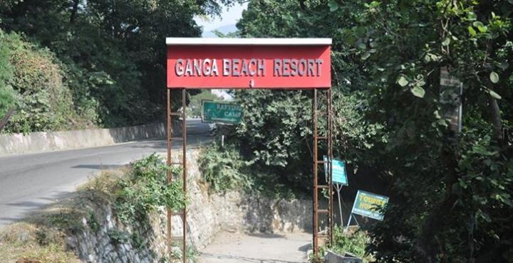 Ganga Beach Resort Rishīkesh Zewnętrze zdjęcie